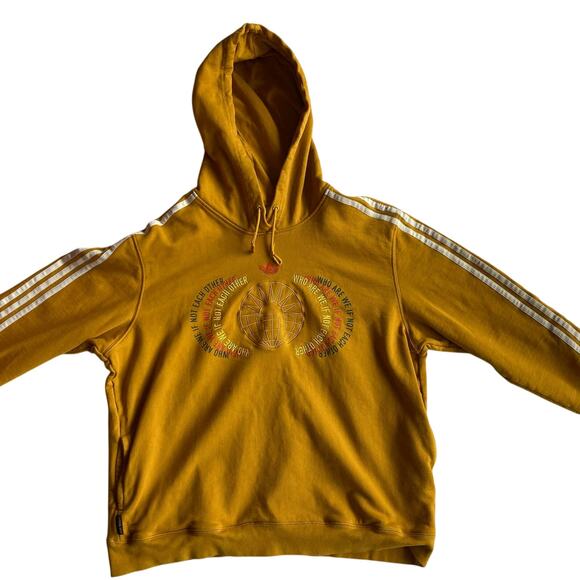 Adidas x Yara Shahidi Gold Hoodie Size XL - Picture 1 of 14